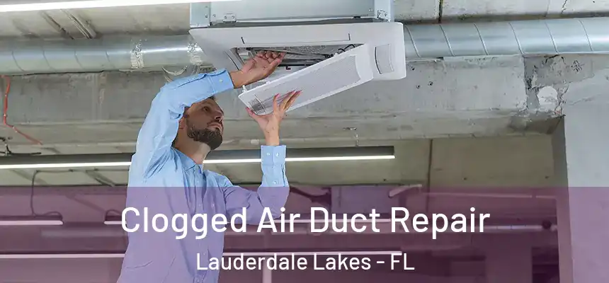 Clogged Air Duct Repair Lauderdale Lakes - FL