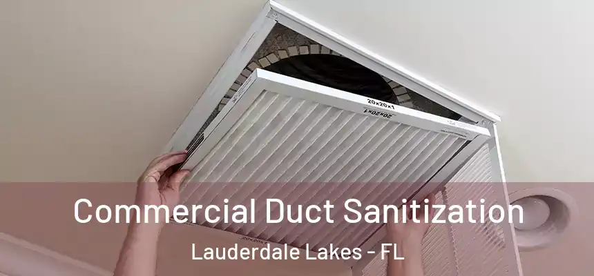 Commercial Duct Sanitization Lauderdale Lakes - FL